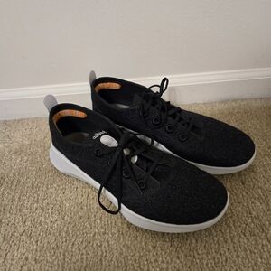 Allbirds Mens SuperLight Wool Runners In Gray And Black Size 10